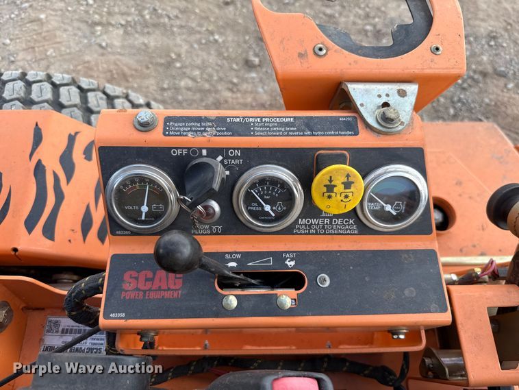 image for item EU5022 Scag STT61V-25KBD ZTR lawn mower