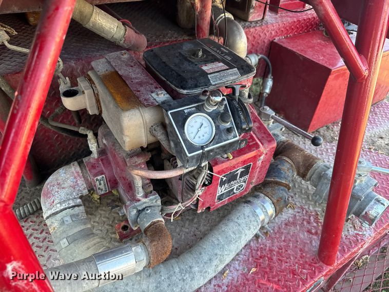 image for item EU6035 Dunnans brush fire truck bed