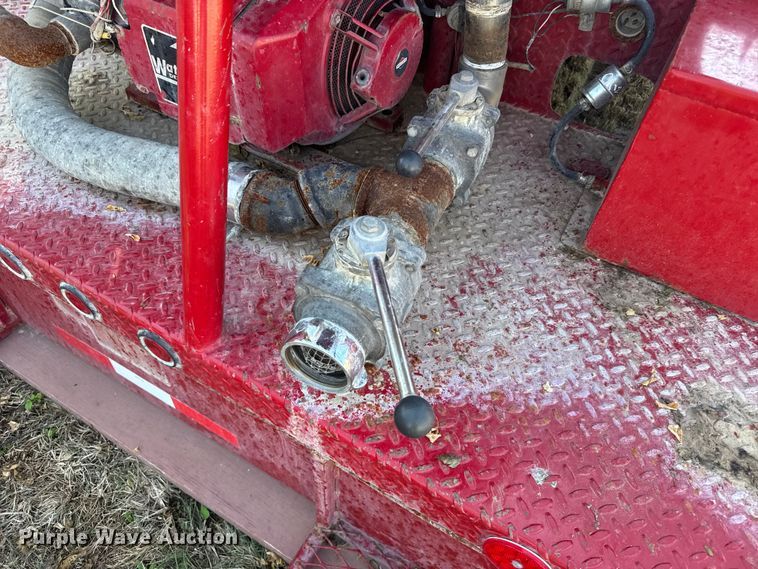 image for item EU6035 Dunnans brush fire truck bed