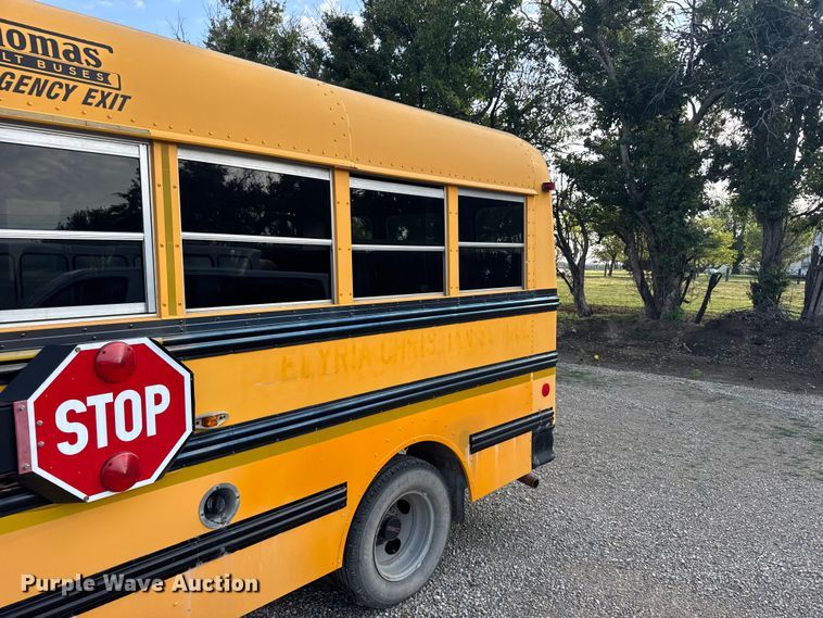 image for item EU6098 2001 Thomas Built 040MS school bus