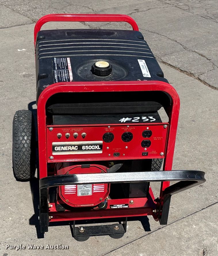 image for item EU8508 Generac 6500XL generator