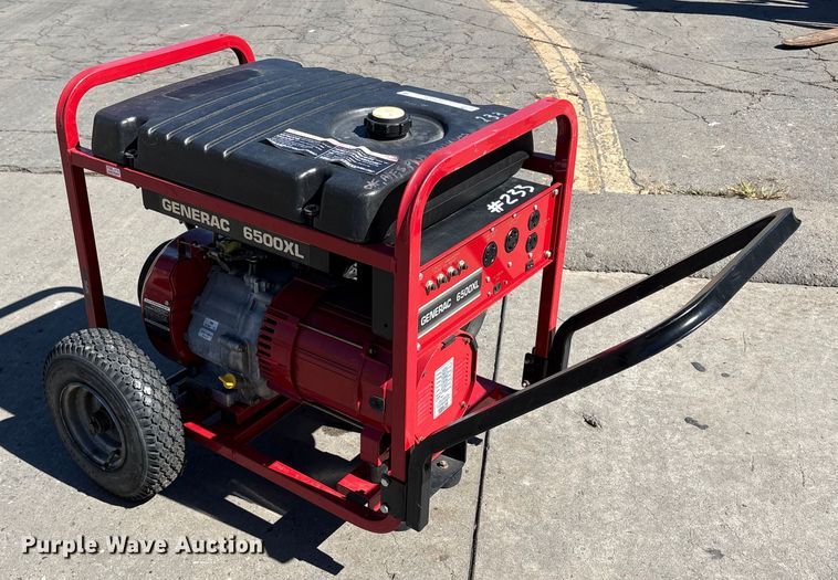 image for item EU8508 Generac 6500XL generator