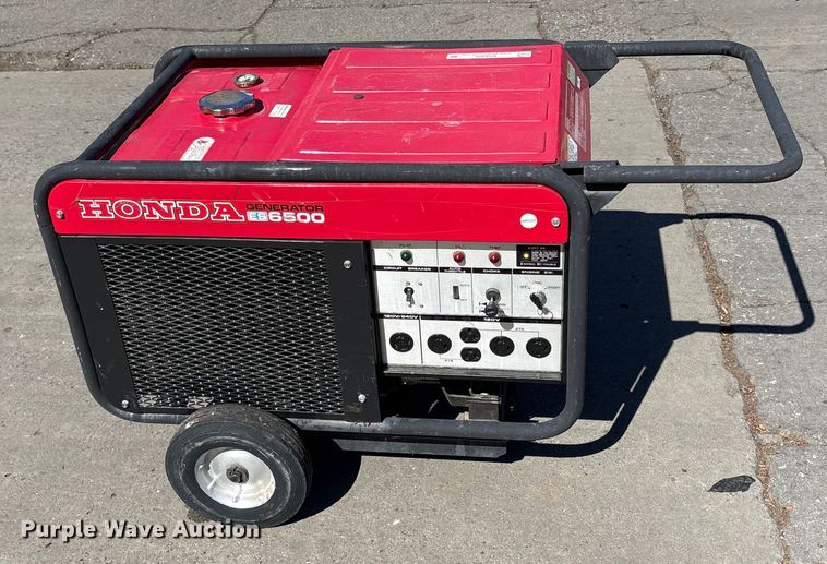 image for item EU8509 Honda ES 6500 generator
