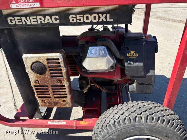 image for item EU8510 Generac 6500XL generator