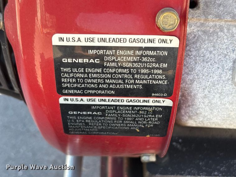 image for item EU8510 Generac 6500XL generator