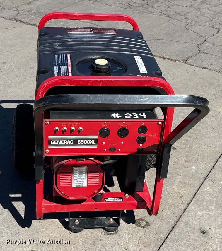image for item EU8511 Generac 6500XL generator