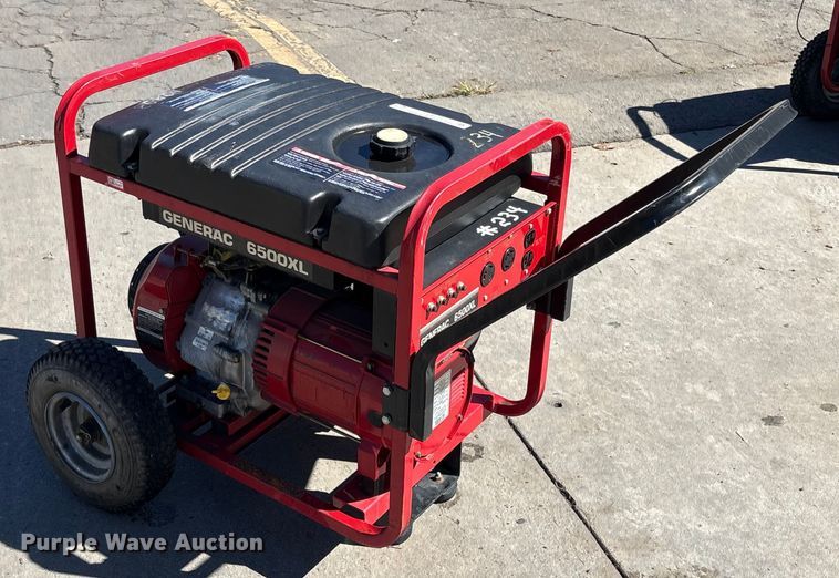 image for item EU8511 Generac 6500XL generator