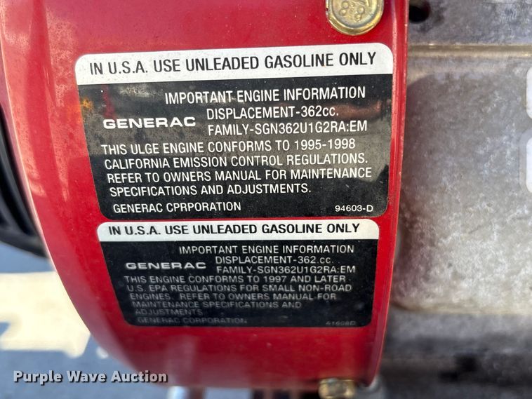 image for item EU8511 Generac 6500XL generator