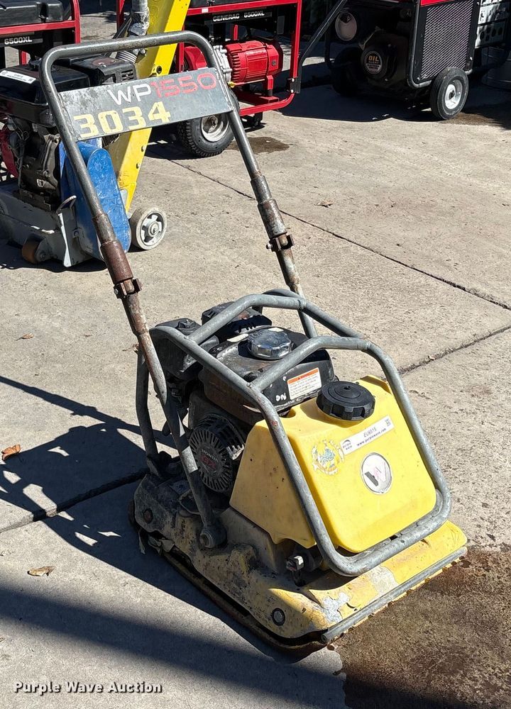 image for item EU8515 Wacker Neuson WP1550 plate compactor