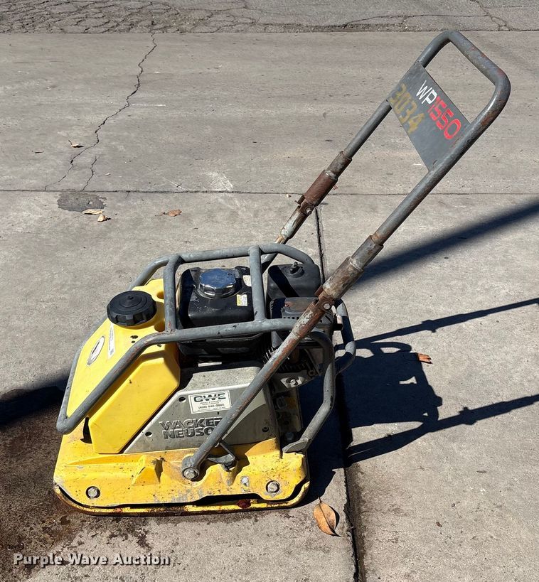 image for item EU8515 Wacker Neuson WP1550 plate compactor
