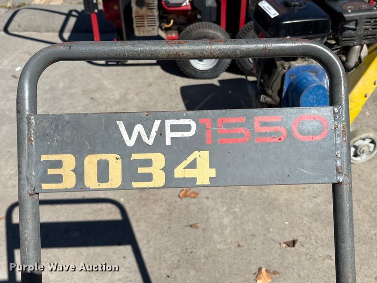 image for item EU8515 Wacker Neuson WP1550 plate compactor