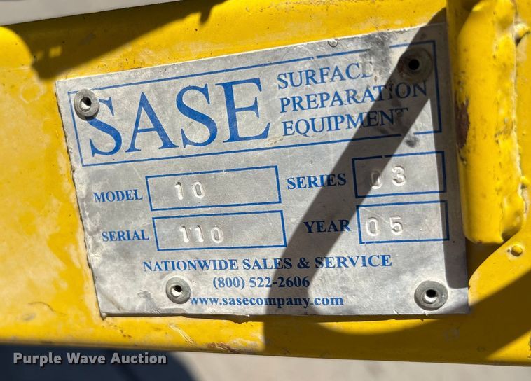 image for item EU8518 2005 Sase 10 concert scarifier