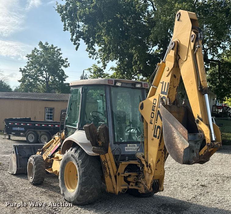 image for item EV1878 1998 New Holland 575E  backhoe