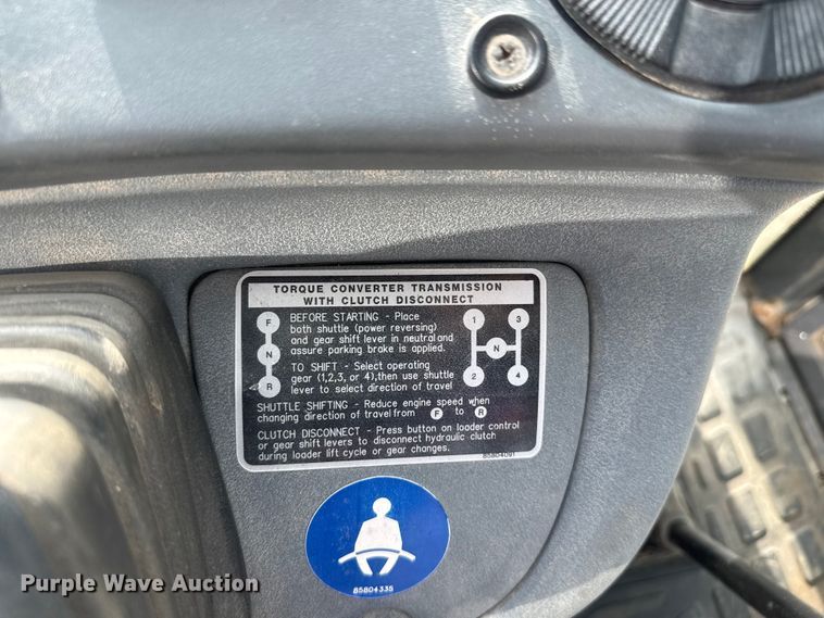 image for item EV1878 1998 New Holland 575E  backhoe