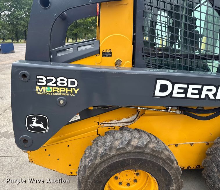 image for item EV1903 2010 John Deere 328D  skid steer loader