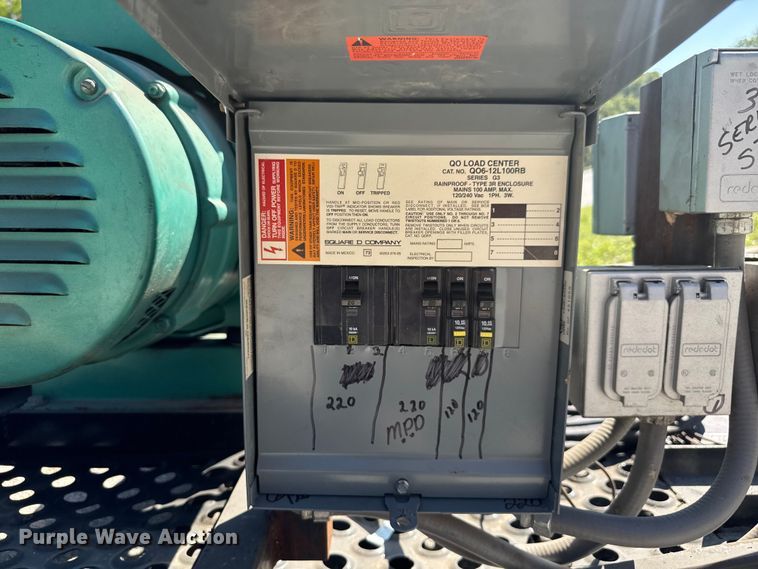 image for item EV1910 Onan 12JC-3RV/862P generator