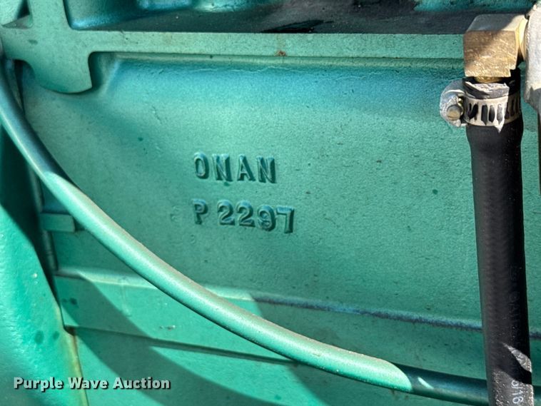 image for item EV1910 Onan 12JC-3RV/862P generator