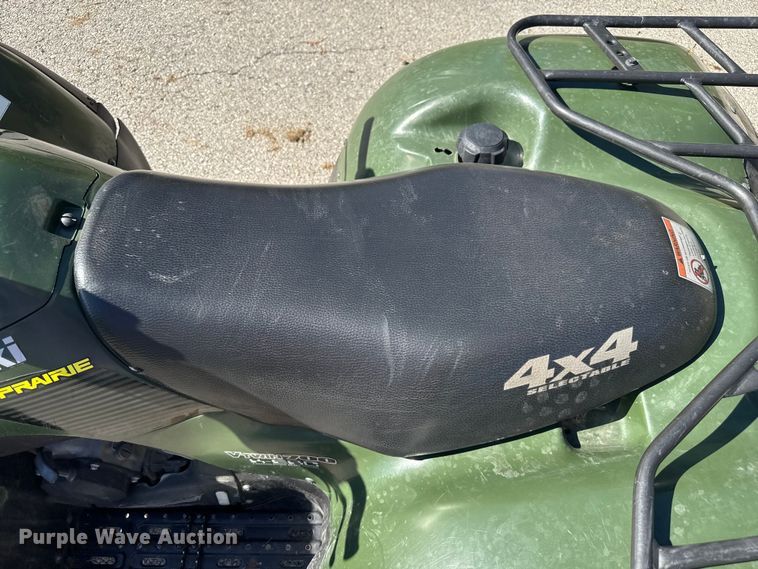 image for item EV1917 2005 Kawasaki Prairie ATV