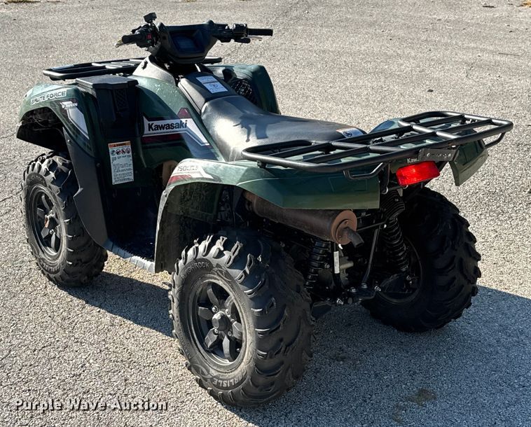 image for item EV1918 2015 Kawasaki Brute Force 750 ATV