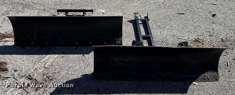 image for item EV1932 (2) lawn mower snow plow blades