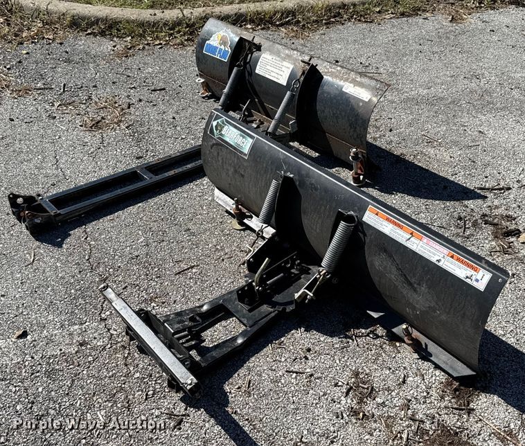 image for item EV1932 (2) lawn mower snow plow blades