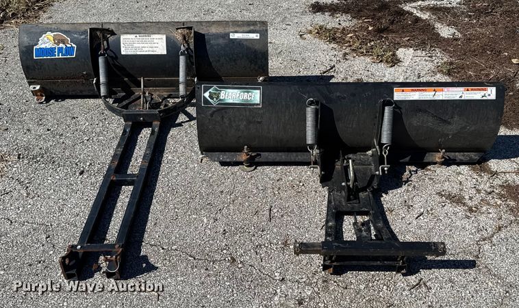 image for item EV1932 (2) lawn mower snow plow blades