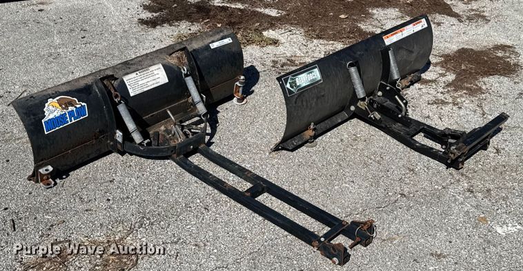 image for item EV1932 (2) lawn mower snow plow blades