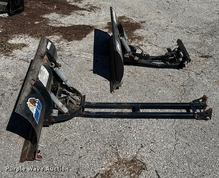 image for item EV1932 (2) lawn mower snow plow blades