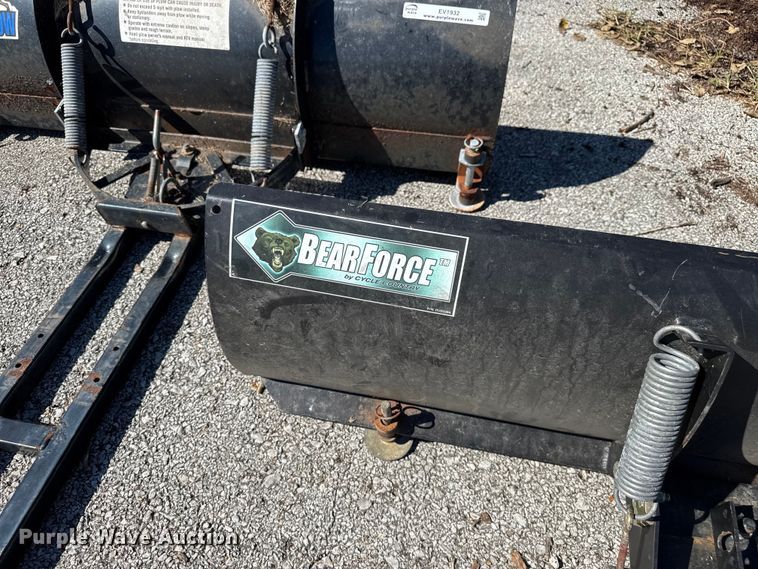 image for item EV1932 (2) lawn mower snow plow blades