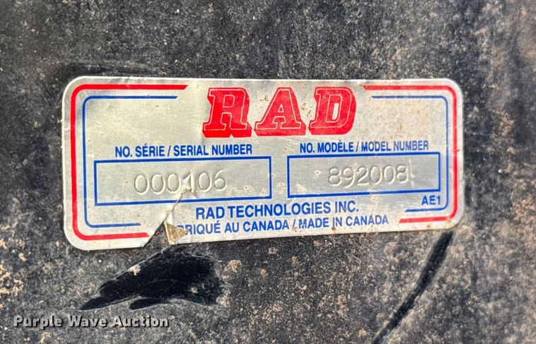 image for item EV1936 Rad 892008 Snow blower