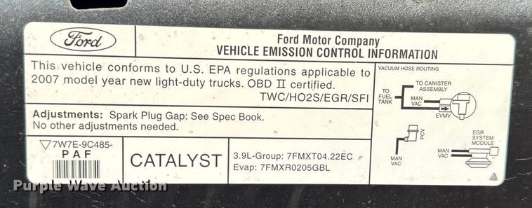 image for item EV1973 2007 Ford Freestar van