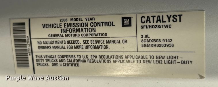 image for item EV1975 2008 Chevrolet Uplander LS van