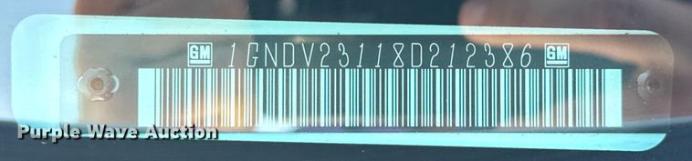 image for item EV1975 2008 Chevrolet Uplander LS van