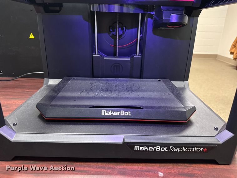 image for item EV1980 (2) MakerBot Replicator 3D printers