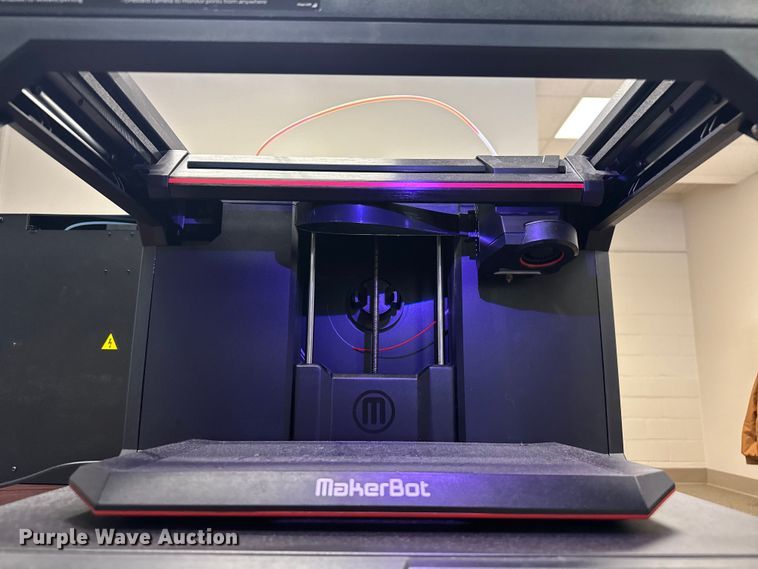 image for item EV1980 (2) MakerBot Replicator 3D printers