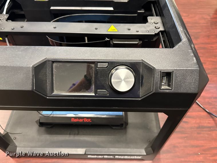 image for item EV1980 (2) MakerBot Replicator 3D printers