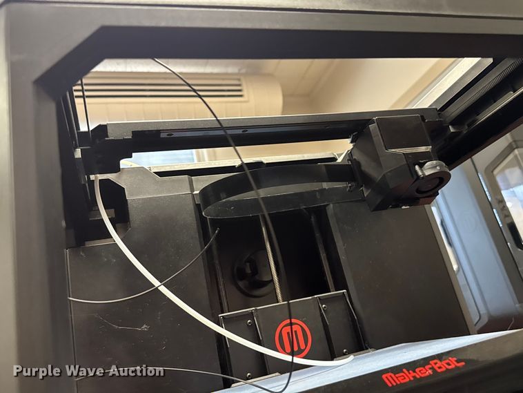 image for item EV1980 (2) MakerBot Replicator 3D printers