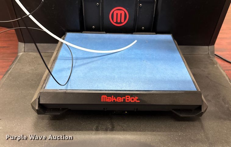 image for item EV1980 (2) MakerBot Replicator 3D printers
