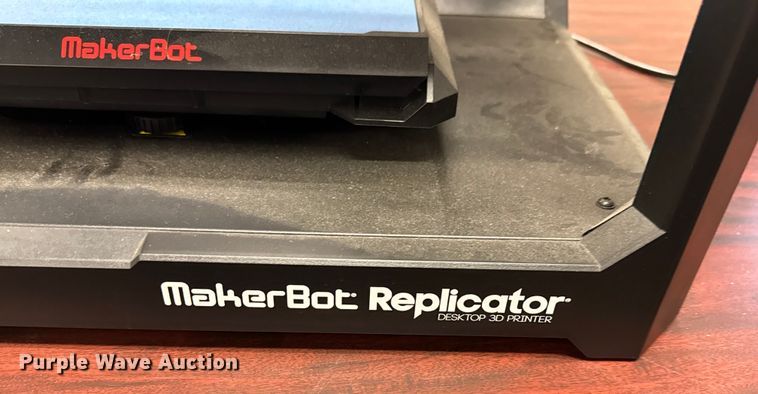 image for item EV1980 (2) MakerBot Replicator 3D printers