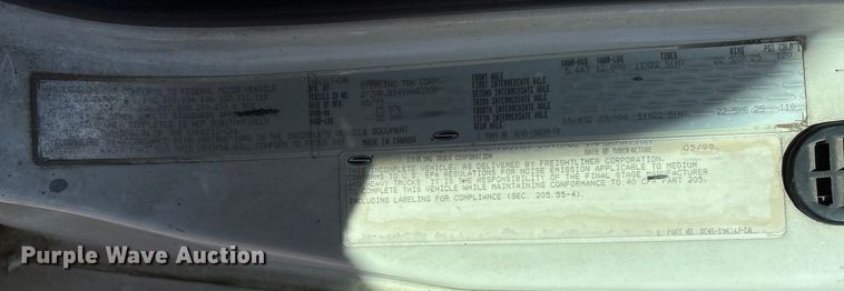 image for item EV3033 2000 Sterling LT7501 grapple truck