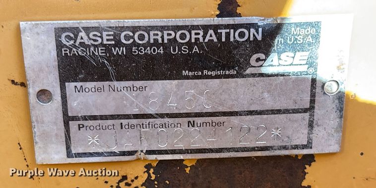 image for item EV3036 1997 Case 1845C skid steer loader