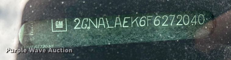 image for item EV3062 2015 Chevrolet Equinox SUV