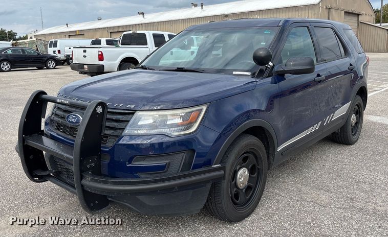 image for item EV3063 2017 Ford Explorer Police Interceptor SUV