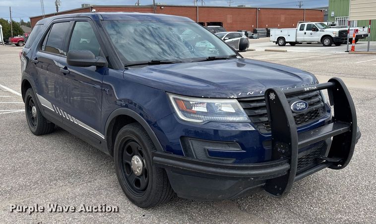 image for item EV3063 2017 Ford Explorer Police Interceptor SUV