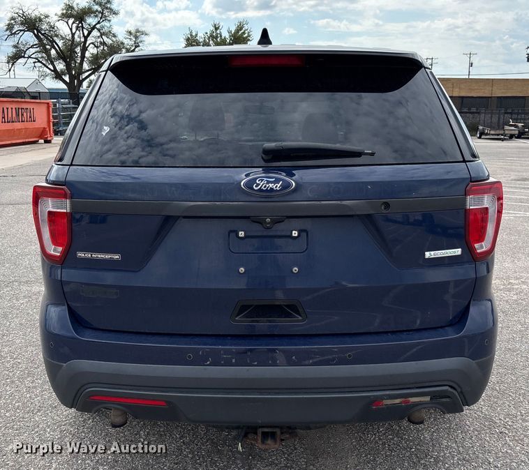 image for item EV3063 2017 Ford Explorer Police Interceptor SUV