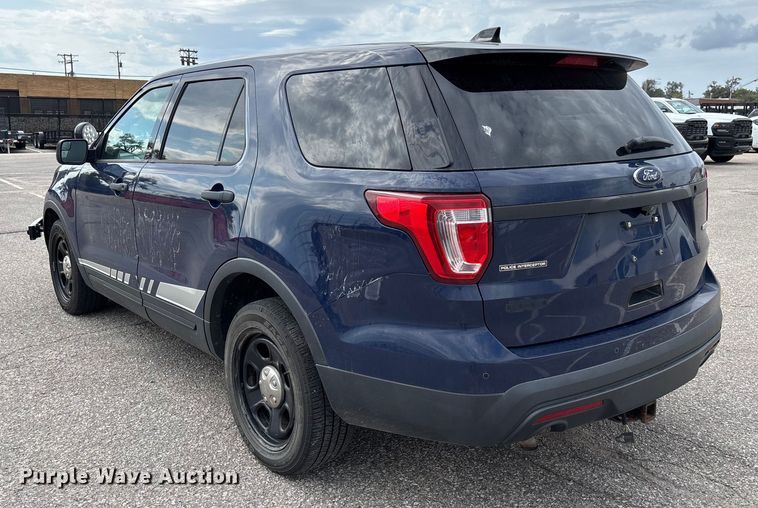 image for item EV3063 2017 Ford Explorer Police Interceptor SUV