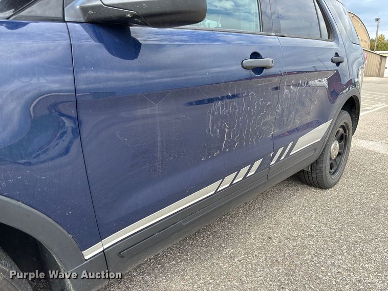 image for item EV3063 2017 Ford Explorer Police Interceptor SUV