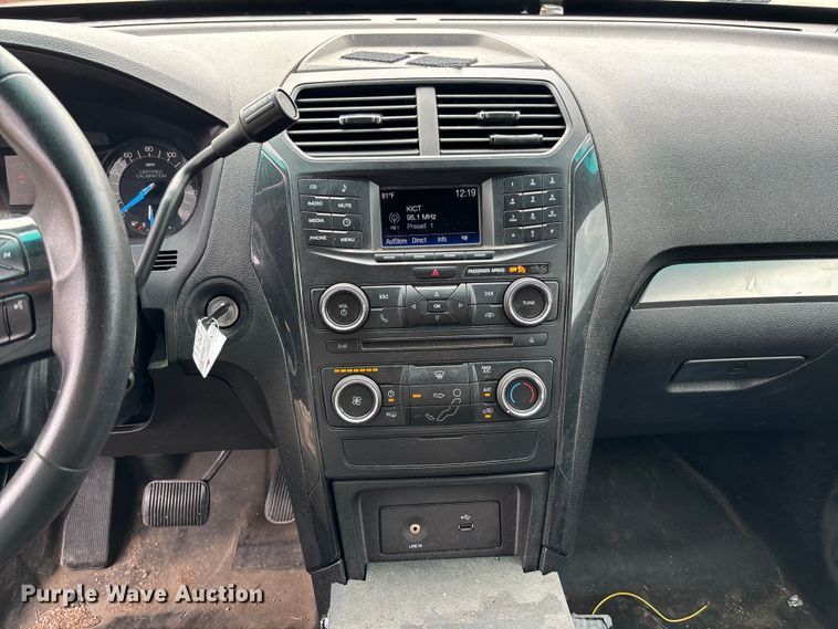 image for item EV3063 2017 Ford Explorer Police Interceptor SUV