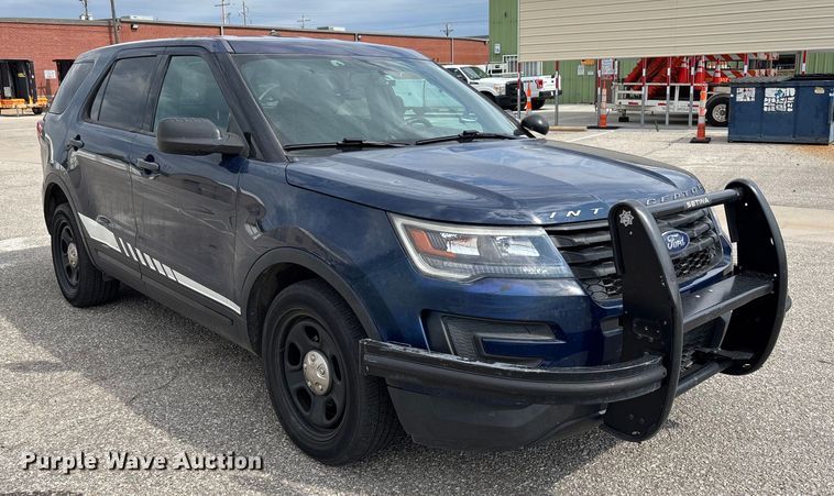 image for item EV3065 2017 Ford Explorer Police Interceptor SUV