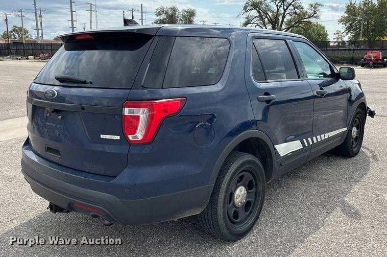 image for item EV3065 2017 Ford Explorer Police Interceptor SUV